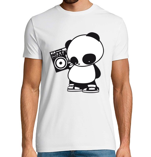 Camiseta Hombre Manga Corta Panda Molón laTostadora - latostadora.com - Modalova