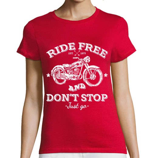 Camiseta Mujer Manga Corta Ride Free laTostadora - latostadora.com - Modalova
