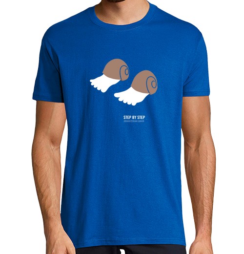 Camiseta Hombre Manga Corta Step by Step laTostadora - latostadora.com - Modalova