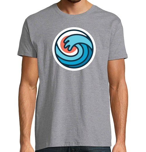 T-Shirt Uomo Manica Corta Onda-image