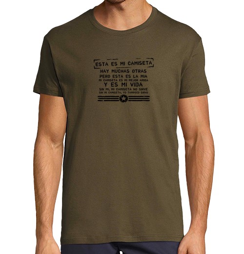 T-Shirt Uomo Manica Corta Questa è La Mia T-Shirt-image