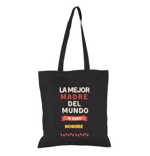 Bolsa De Tela La mejor madre del mundo personalizable laTostadora