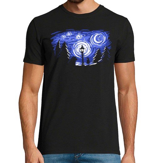 Camiseta Hombre Manga Corta estrellada noche de invierno laTostadora - latostadora.com - Modalova