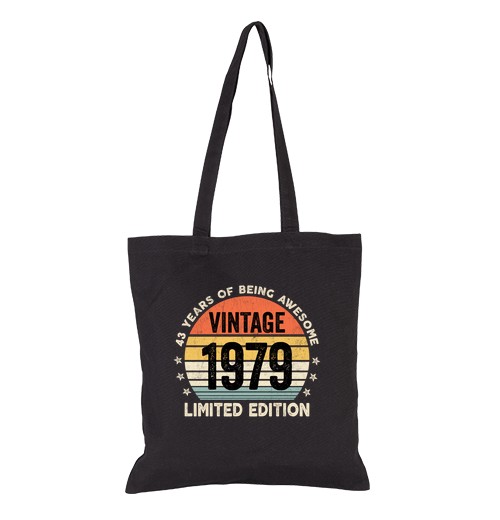 Bolsa De Tela 43 años de ser increíble vintage 1979 laTostadora