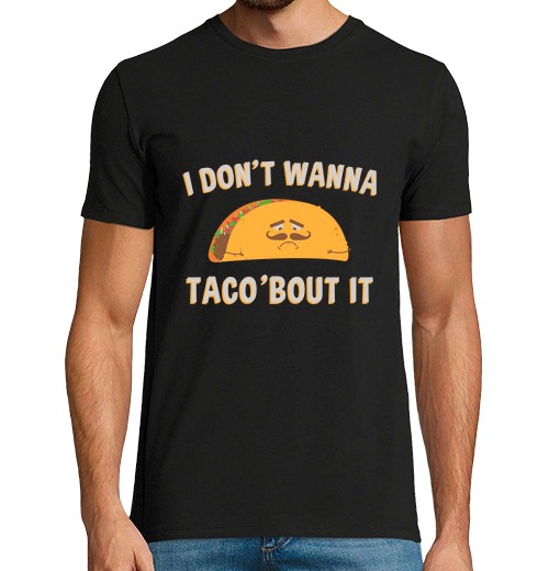 T-Shirt Uomo Manica Corta Non Voglio Parlarmene-image