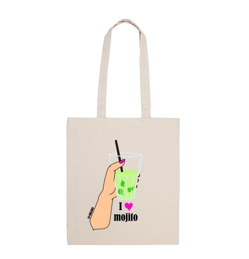 Bolsa De Tela I love mojito laTostadora