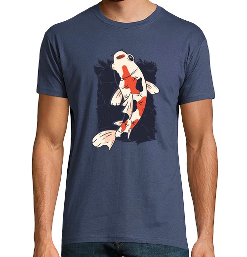 Camiseta Hombre Manga Corta Camiseta Koi Fish laTostadora - latostadora.com - Modalova