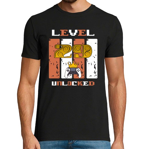 mushroom shirt level 29 unlocked – original gift boyfriend 29 years – console controller and crown mushroom shirt level 29 unlocked – original gift boyfriend 29 years – console controller and crown