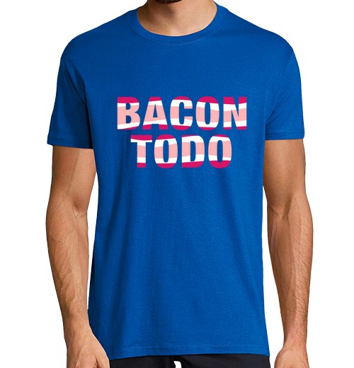 T-Shirt Uomo Manica Corta Pancetta Tutto. L'uomo, Manica Corta, Qualità Extra-image