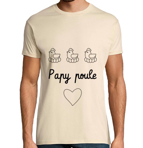T-Shirt Uomo Manica Corta Nonno Gallina - Nonno - Nonno-image