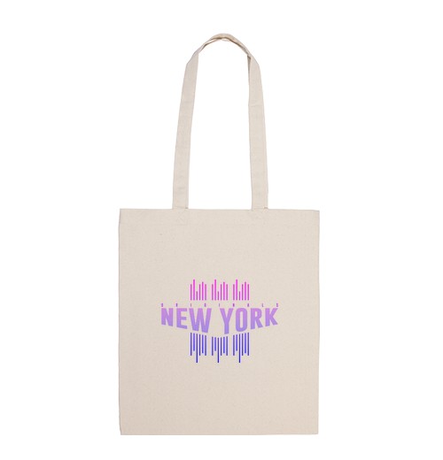Borsa di tela new york