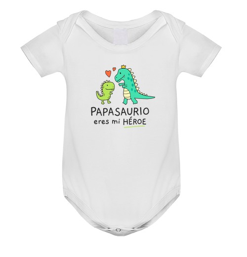 Body neonato papasauro sei il mio eroe regali per la festa del papà