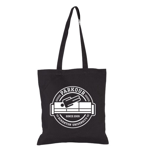 Bolsa De Tela PARKOUR UNIVERSITY 02 BOLSA A the office laTostadora