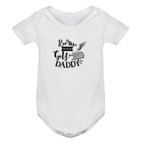 Body neonato g4 nato per giocare a golf con papà