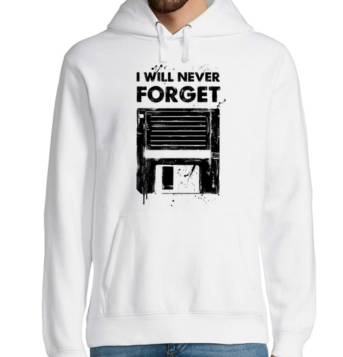 Sudadera Con Capucha Para Hombre Never forget 1 laTostadora