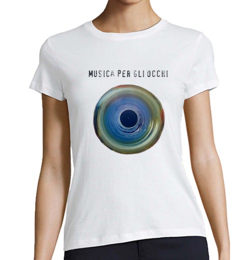 Camiseta Mujer Manga Corta música para los ojos 9 laTostadora - latostadora.com - Modalova