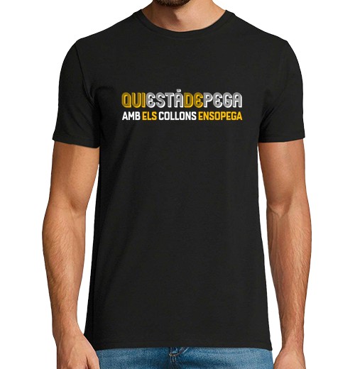 T-Shirt Uomo Manica Corta Cosa C'è Che Non Va Nell'ensopega Dei Colloni?-image