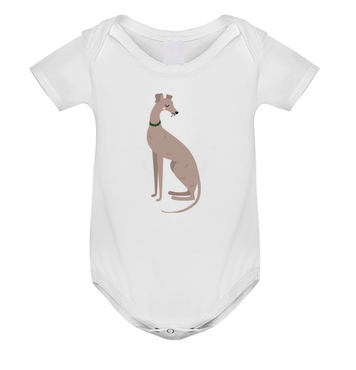 Body neonato body bebe di levriero