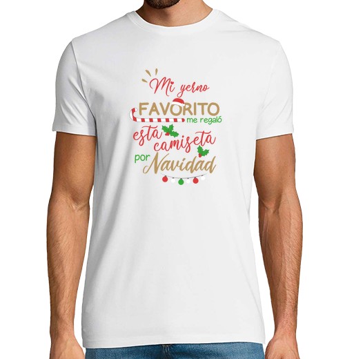Camiseta Hombre Manga Corta SUEGRO REGALO NAVIDAD Camiseta manga corta hombre laTostadora
