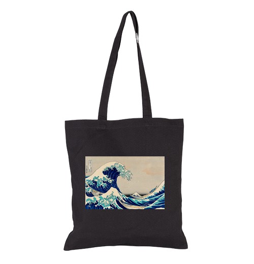 Bolsa De Tela La gran ola de Kanagawa - Japon laTostadora