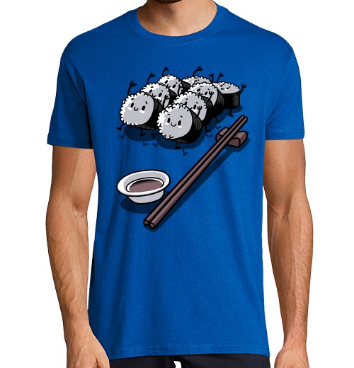 T-Shirt Uomo Manica Corta Riso Giapponese-image