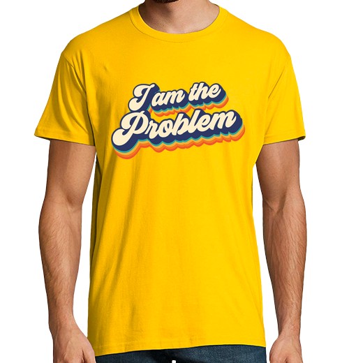 Camiseta Hombre Manga Corta I am the problem laTostadora - latostadora.com - Modalova