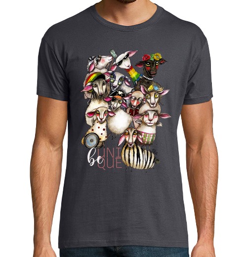 T-Shirt Uomo Manica Corta Essere Unico T-Shirt-image