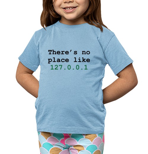 T-shirt bambino manica corta Bambino, manica corta, blu