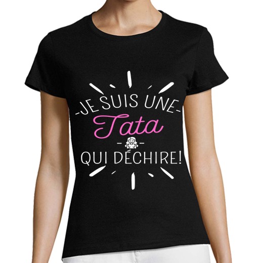 Camiseta Mujer Manga Corta tía que mece humor regalo de la tía laTostadora - latostadora.com - Modalova