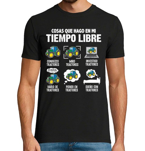 T-Shirt Uomo Manica Corta Adoro Los Agricoli, Trattori Agricoli, Trattori Agricoli, Trattori Agricoli