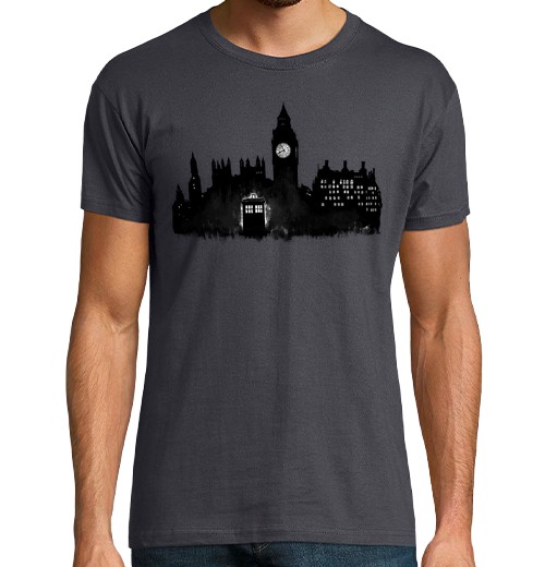 Camiseta Hombre Manga Corta cabina de policía en londres laTostadora - latostadora.com - Modalova