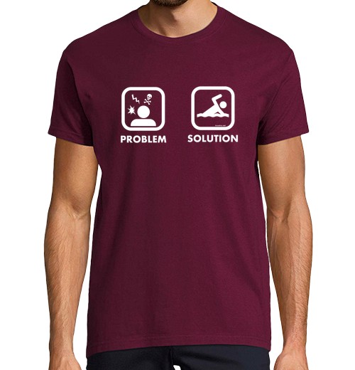 Camiseta Hombre Manga Corta Problem Solution Swim laTostadora - latostadora.com - Modalova
