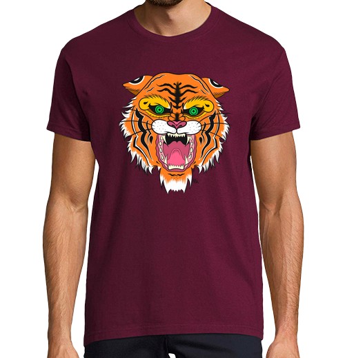 T-Shirt Uomo Manica Corta L'uomo, Manica Corta, Tigre-image