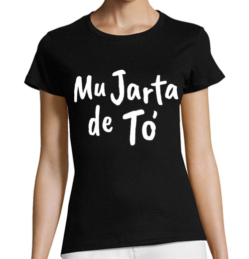 Camiseta Mujer Manga Corta Mu Jarta de Tò laTostadora - latostadora.com - Modalova