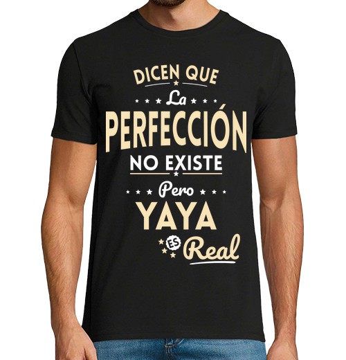 T-Shirt Uomo Manica Corta La Perfezione Non Esiste Ma Sì è Reale-image