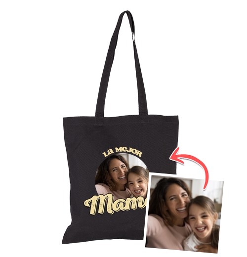 Bolsa De Tela bolsa la mejor mamá foto regalo laTostadora