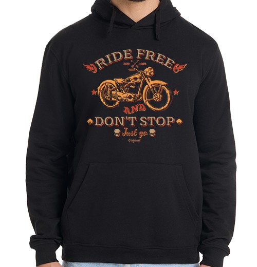 Sudadera Con Capucha Para Hombre Ride Free And Don't Stop laTostadora - latostadora.com - Modalova