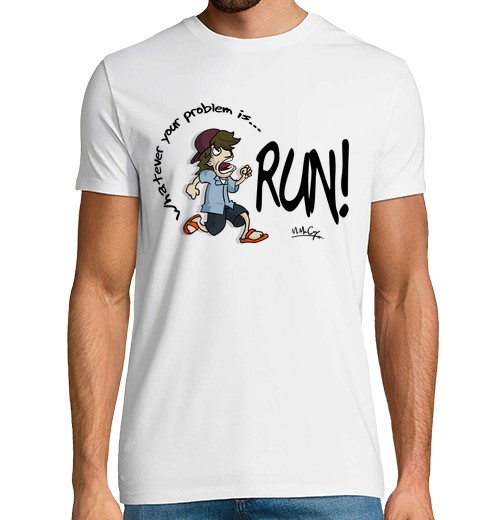 T-Shirt Uomo Manica Corta Correre!-image
