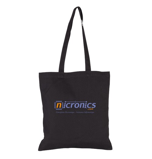 Borsa Di Tela Borsa Tote Con Logo Nictronics-image