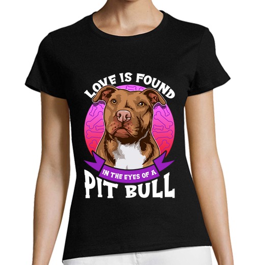 Camiseta Mujer Manga Corta el amor se encuentra en los ojos de un laTostadora - latostadora.com - Modalova