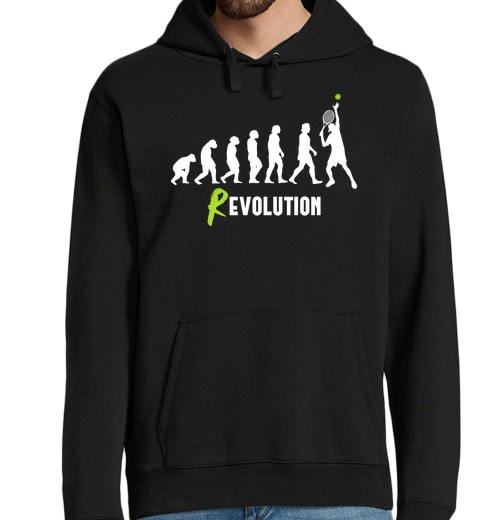 Sudadera Con Capucha Para Hombre Evolución laTostadora