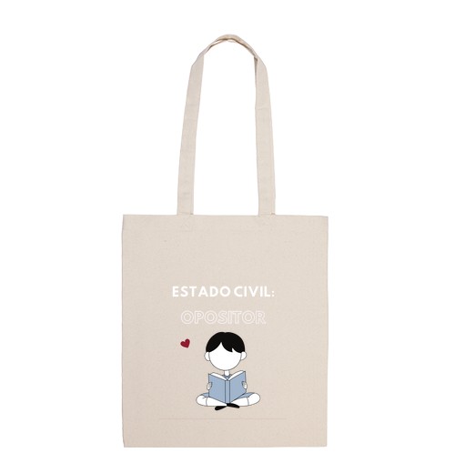 Bolsa De Tela Tote-bag Estado civil opositor laTostadora