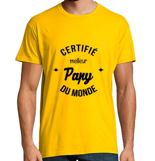 T-Shirt Uomo Manica Corta Miglior Nonno / Nonno / Nonno-image