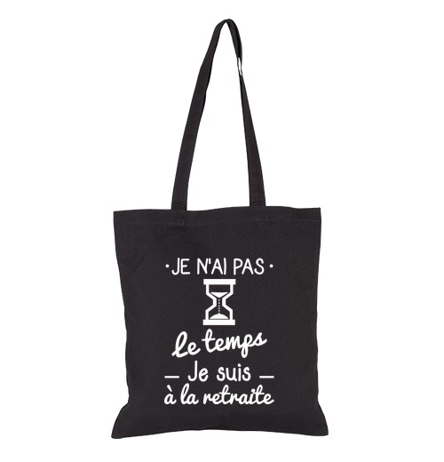 Bolsa De Tela no hay tiempo estoy jubilado laTostadora
