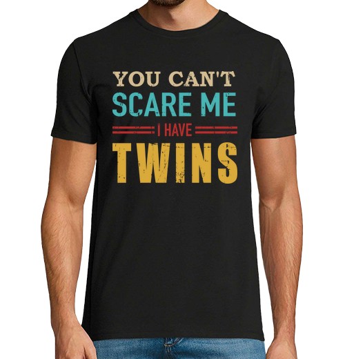 Camiseta Hombre Manga Corta no puedo asustarme tengo gemelos para p laTostadora - latostadora.com - Modalova