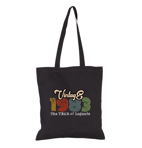 Bolsa De Tela 1983 39 aniversario laTostadora