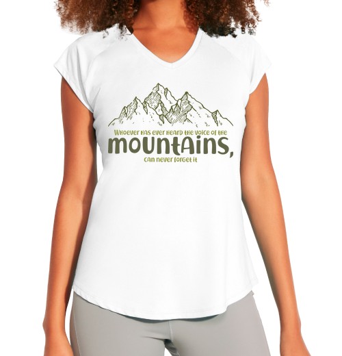Camiseta Mujer Deportiva The Voice of the Mountains laTostadora - latostadora.com - Modalova