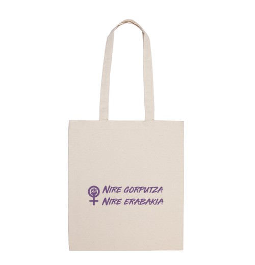 Bolsa De Tela Nire gorputza, nire erabakia (morea) laTostadora