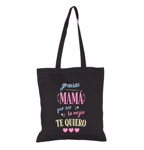 Bolsa De Tela Gracias mama la mejor te quiero laTostadora