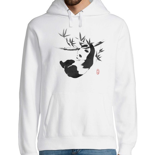 Sudadera Con Capucha Para Hombre Giant Panda laTostadora